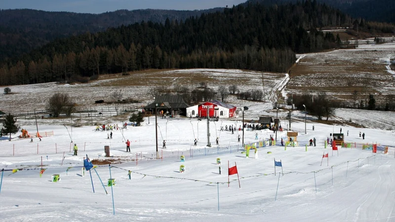 Zima i narty na Podhalu z dziećmi